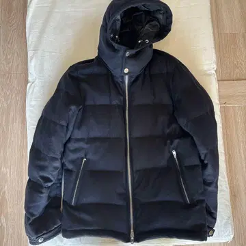 SHIPS JET BLUE 블랙 다운 자켓 M