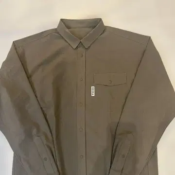 리지 베이직 롱 슬리브 셔츠 M