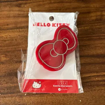 LOWRYSFARM 키티 바나나 클립 헤어 클립