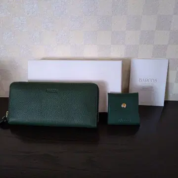 BARCOS 그린 장지갑