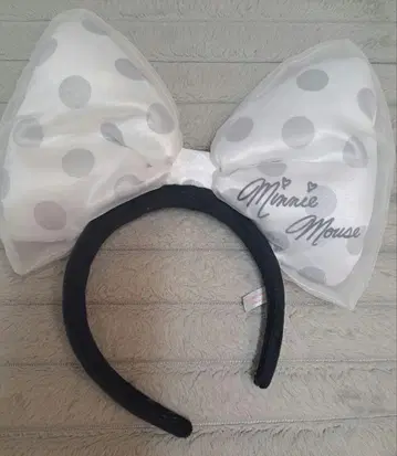 미니 마우스 리본 머리띠 도쿄 디즈니 리조트