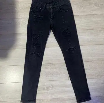 AZUL by MOUSSY 블랙 데님 S 사이즈 야리라