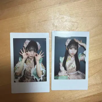 논픽션! 코이호시 하루카 강시 의상 할로윈 런 폴라로이드