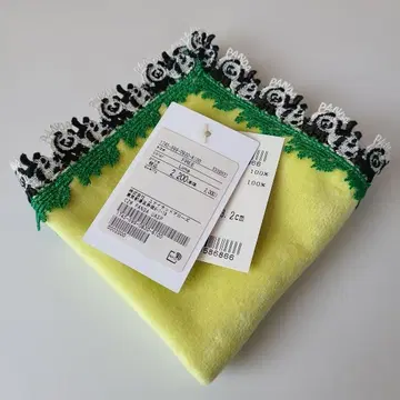 치카자와 레이스 타월 손수건 유나이티드 애로우즈 별주 팬더