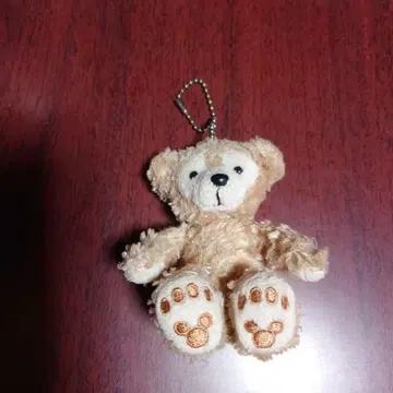 더피 봉제 인형 키링 약 10cm