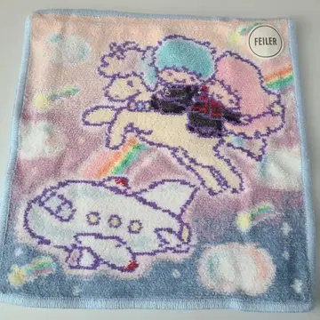 [ 한정판 ] 페이러 손수건 JAL 콜라보 리틀 트윈 스타 기내 판매