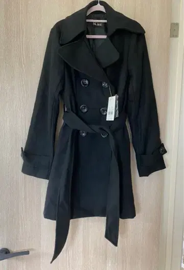 CECIL McBEE 블랙 트렌치코트 M 사이즈 택 포함 새상품