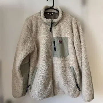 BEN DAVIS 플리스 자켓 M 베이지 그린