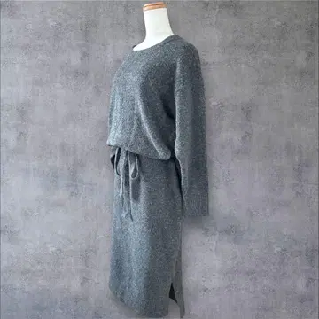 새상품급 쉽스 손세탁 OK 브라우징 벨트 원피스