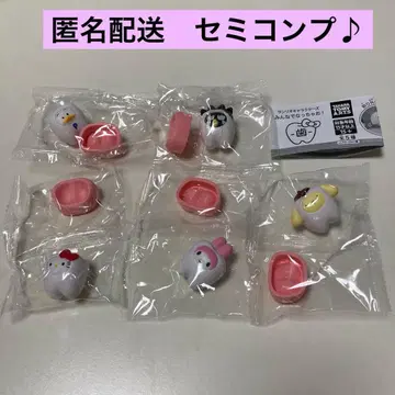 산리오 캐릭터즈 모두 함께 되자! -이- 세미 컴프 세트