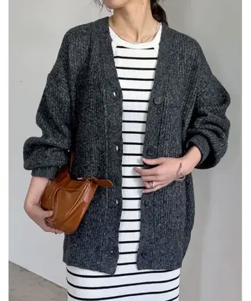 Re:EDIT MIX 니트 컬러 가디건