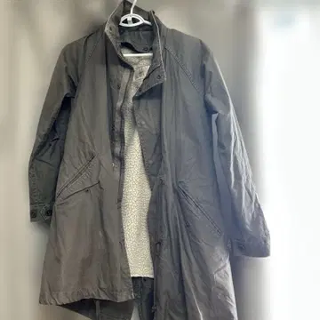 ships 카키 보아 안감 모즈 코트