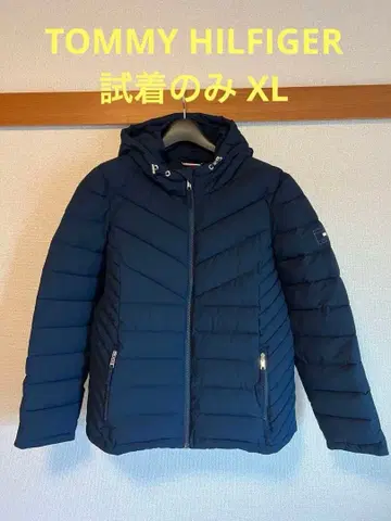 [ 시착만 한 상품 ] TOMMY HILFIGER 네이비 패딩 자켓 XL
