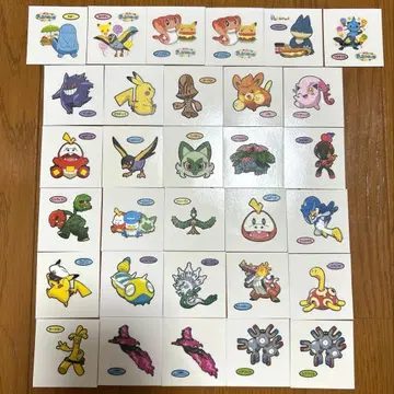 새상품*제1빵 포켓몬 포켓몬빵 씰 31개 세트