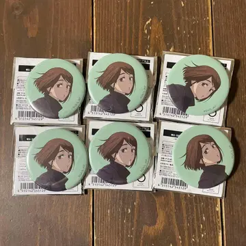 애니메이션 주술회전전 회옥 옥절 캔뱃지 이에이리 쇼코