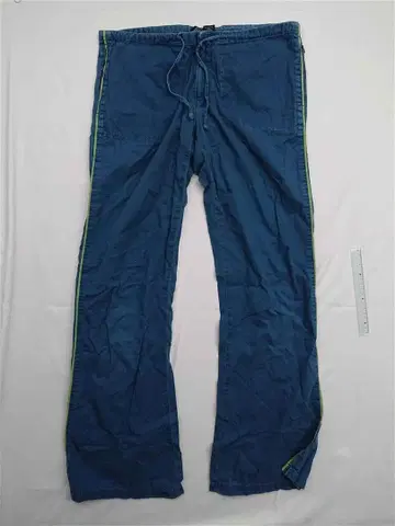 아바크롬비 피치 코튼 팬츠 XS 사이즈 남성용 블루 계열