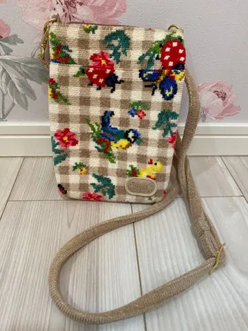 페이러 하이디 체크 숄더백