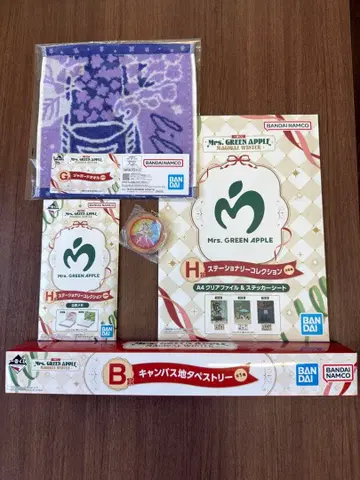 Mrs. GREEN APPLE 1번 복권 세트 상품