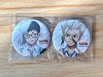 Dr.STONE Blu-ray BOX2 초회 생산 한정판 캔뱃지 센쿠