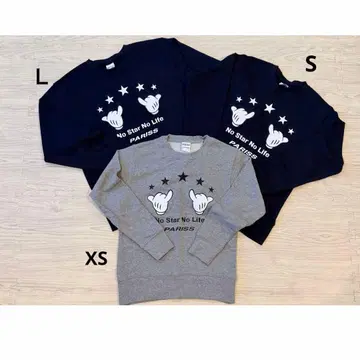 PARISS 샤카 핸드 페어 트레이닝복 네이비 L