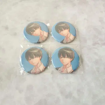 캐릭터 캔뱃지 4개 세트