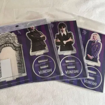 [ 낱개 판매 가능 ] 웬즈데이 아크릴 스탠드 이니드