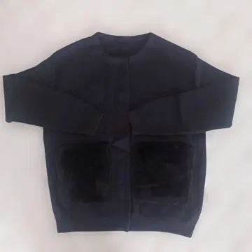 엠도트 em. 퍼 포켓 긴팔 가디건