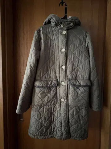 매킨토시 MACKINTOSH 퀼팅 코트 보아 안감