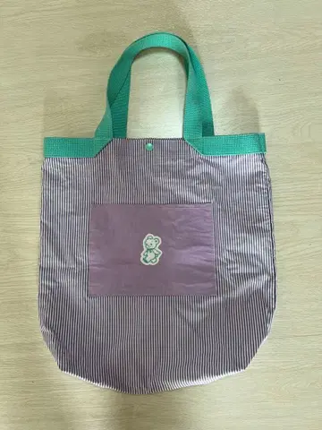 familiar  백 토트 보라색 퍼플 미라이 백화점