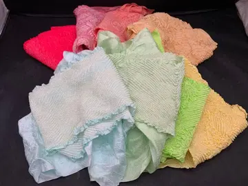 오비 장식 천 8점 일본 정통의상 소품 묶음 판매