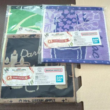 제일복권 Mrs.GREENAPPLE G상 자카드 타월 3종