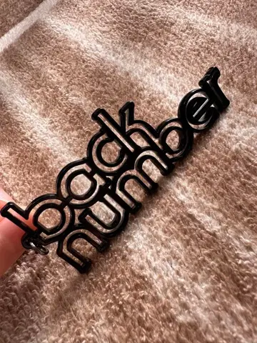 [ 새상품급! ] back number 키링 블랙