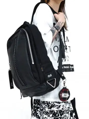 M:E/dr/no.44/척추 백팩(L)(All Leather)