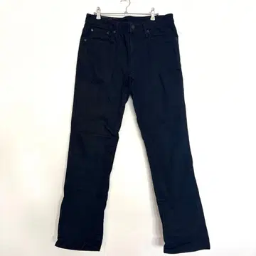 EDWIN GOLD RUSH 블랙 스트레이트 데님 팬츠 32