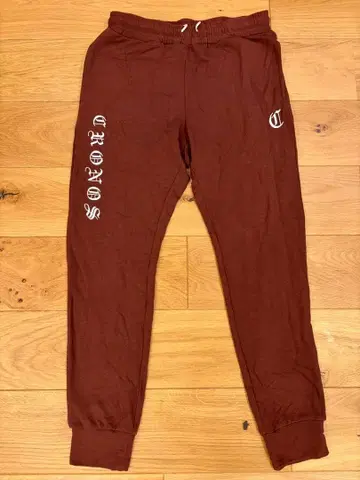 [ 새상품급 ] CRONOS 조거 팬츠 L 사이즈 버건디