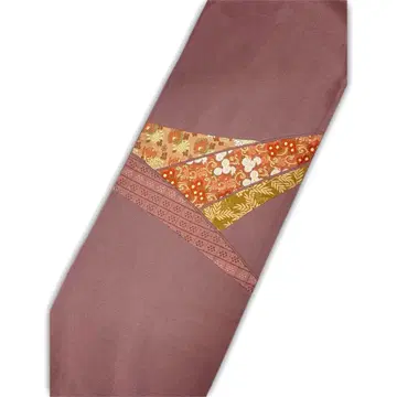 캐주얼 오비 (꽃+덩굴 패턴) 순수 실크 지 길이 4.28 중고품