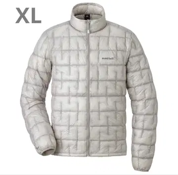 XL 몽벨 플라즈마1000 다운 자켓 라이트 그레이