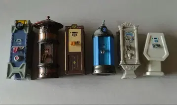 패스트패스 발권기 미니어처 피규어 6개 세트