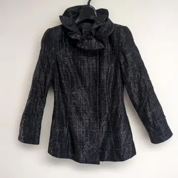 새상품급 Giorgio Armani 프릴 자켓 36 파티에!