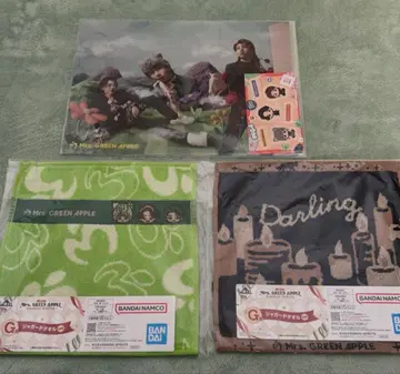 Mrs. GREEN APPLE 미세스 제일복권 3종 세트