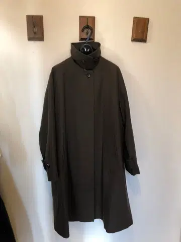 마가렛호웰 코튼 울 롱 코트