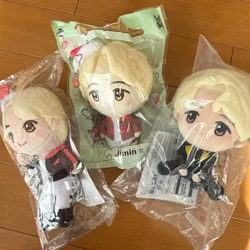 TinyTAN 지민 봉제 인형 3개 세트