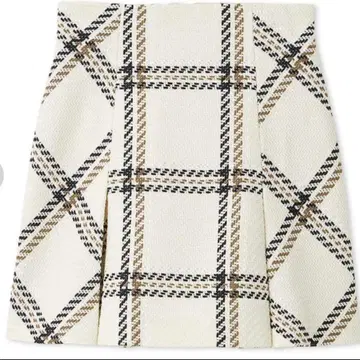 이번 시즌 SNIDEL 로빙 체크 스커트