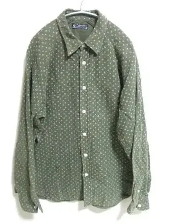 MOTIVE 모티브 올 패턴 플란넬 셔츠 일본제