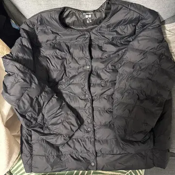 퍼프 테크 컴팩트 컴팩트 자켓 블랙