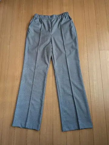 AuieF 그레이 팬츠 사이즈 38