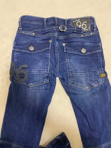 G-Star 96 RAW 다크 블루 데님 23인치