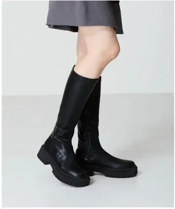 [ 새상품 ] ORiental TRaffic 탱크 밑창 스트레치 롱 부츠