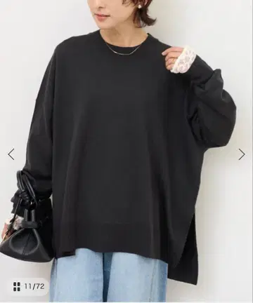 JOURNAL STANDARD relume 와이드 크루넥 풀오버