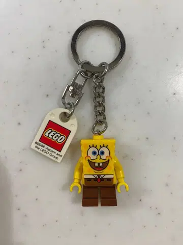 LEGO 스펀지밥 키링